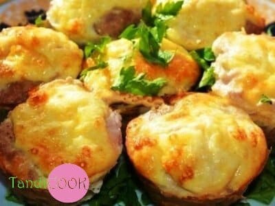 Курячі мафіни з сиром
