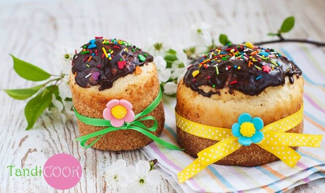 Шоколадно-апельсинова глазур для паски 