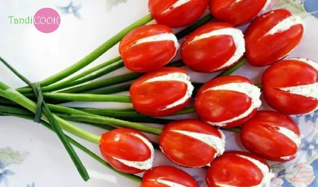 Закуска “Весняні тюльпани”