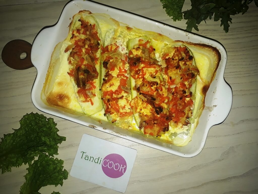 Кабачки, запечені в духовці