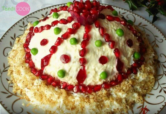 Салат “Шапка Мономаха”