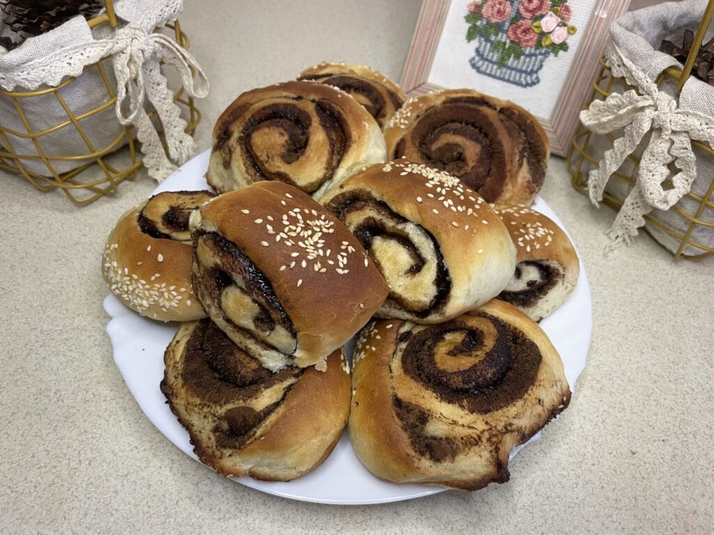 Булочки з какао — м’які, ароматні та дуже смачні