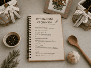 Кулінарний словничок — частина 3: 50 термінів для тих, хто любить готувати